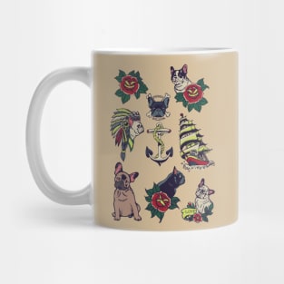 French Bulldog Tattoo Mug